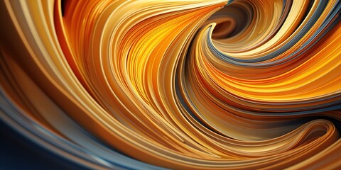 Poster - abstract orange background