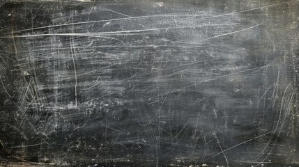 Sticker - A blank chalkboard with only a few smudges, ideal for text or illustration overlay