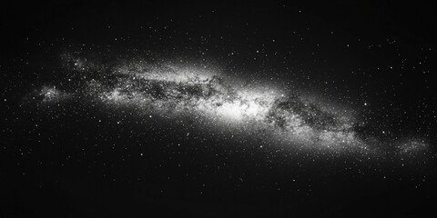 Wall Mural - galactic night sky background