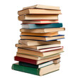 © EmmaStock - A stack of books with a white background. on transparent background png