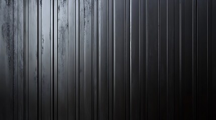  Metallic black texture. Steel sheet roof background. Iron corrugated background. 