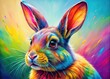 © Supittra - Charming Rabbit Graphic Design for Cute Illustrations, Print Materials, and Children's Projects