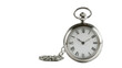 © supansa - Silver pocket watch on transparent background
