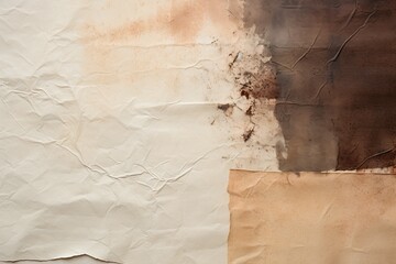 Wall Mural - where hand - made paper meets natural dye and sumi ink.