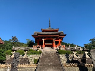 Kiyomizu-dera temple, Kyoto, Japan
