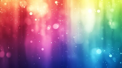 Abstract background with vibrant colors and bokeh effect.