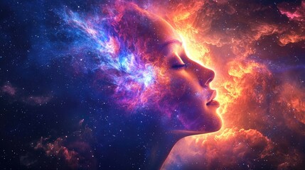 Wall Mural - free will, awakening enlightenment, spirituality