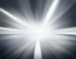 Wall Mural - white and gray motion blurred back ground with sportlight backdrop