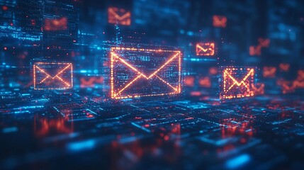 Poster - Email marketing email automation marketing automation concept Using data science to drive marketing automation Develop a insight customer data strengthen customer engagement retention  : Generative AI