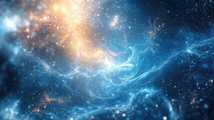 Wall Mural - the essence of yetzira: alpha waves for spiritual alignment - yetzira: elevate your mind and spirit