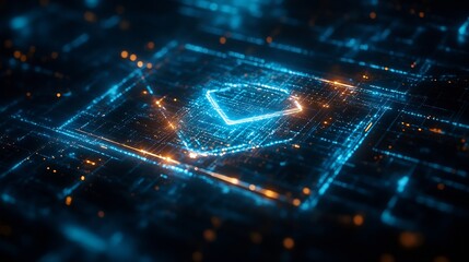 Leinwandbilder - Email AI Using Online Help Electronic mail security audit : Generative AI
