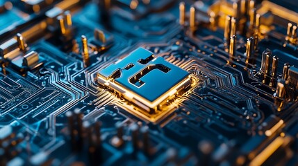 Fototapete - Cyber security internet and networking concept information security and encryption secure access to users personal information secure Internet access cybersecurity : Generative AI