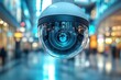 © furyon - cctv security camera installed in a buildings interior capturing a scene for monitoring and recording emphasizing safety and surveillance in a modern space