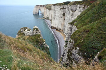 Wall Mural - Kreidekueste bei Etretat