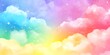 © candy house - a colorful rainbow sky with clouds - a very colorful background with clouds and stars - a group of clouds in the sky, with stars in them