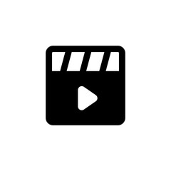 Poster - reel icon set, reels video icon play symbol ; social media and social network video shorts web icons	
