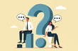 © Aurora Fatimah - questions and answers from a businessman and woman about company business issues