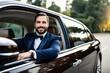 © Michael - Dependable Luxury Driver in Sophisticated Attire for Premium Chauffeur Service