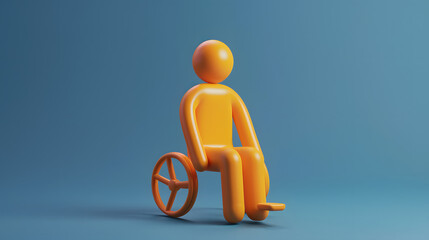Accessibility Icon User Experience UX 3D