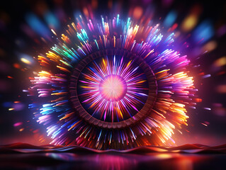 Wall Mural - new year background