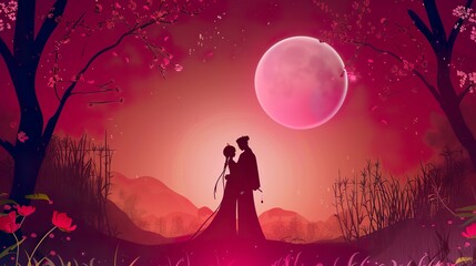 38_Goddess_Festival_Romantic_Poster_Background