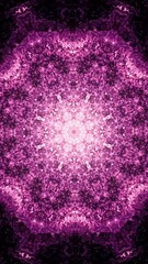 Wall Mural - universe, colorful purple nebula and stars, journey through imaginary nebula and star fields in deep
