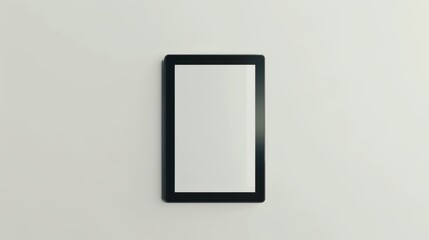 Wall Mural - Minimalist Blank Frame on Wall for Artwork Display