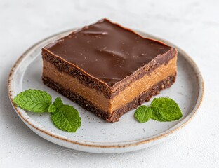 Sticker - Delicious chocolate peanut butter dessert bar