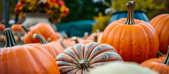 Sticker - A Pile of Pumpkins