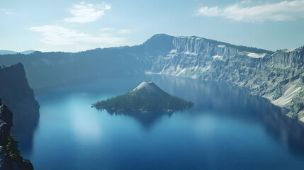 Wall Mural - Crater Lake