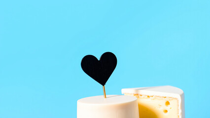 Poster - Cheese with heart on top