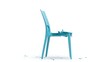 © thanarak - Broken and Damaged Plastic Chair with One Leg Snapped Off Isolated Against a Plain White Background  Concept of Neglect Disrepair and Discarded Household Items