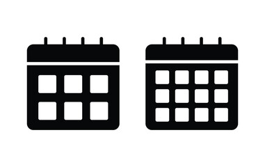 Wall Mural - calendar icon, calendar sign vector
