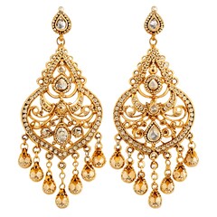 Gold earring trend