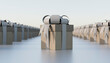 © Westend61 - Gift box packaged with ribbon into bow