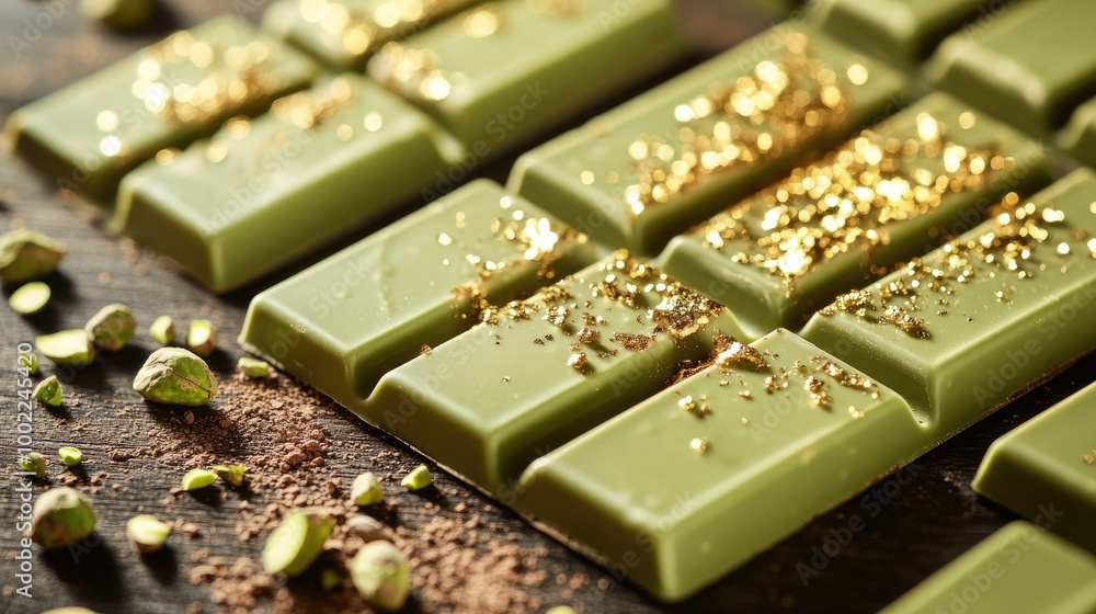 Dubai Chocolate Pistachio Bar Large main image 0