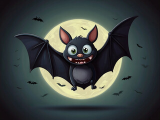 Wall Mural - Spooky Bat