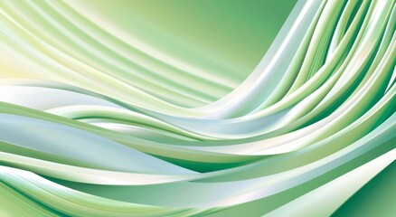 Wall Mural - wave pattern background with green abstract background. stock photo.