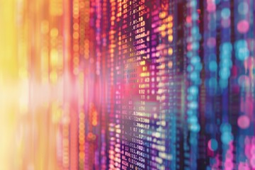 Modern abstract background with code concept, showcasing technology and digital design.