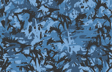 Sticker - seamless camouflage pattern for outdoor apparel
