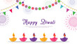© BhandariProductions - Happy diwali celebration background. happy diwali social media banner and poster. festival of lights colorful background. culture illustration design for celebration, greeting card