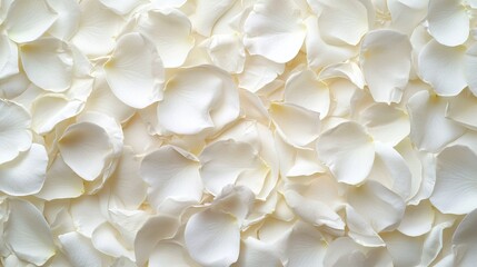 Sticker -   A field of white flowers covering a wall