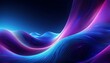 © designhunt - Abstract background of modern tech gradient waves in blue and pink hues, technology, modern, abstract, background, waves. Dynamic abstract light trails in neon pink and blue hues.