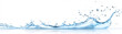 © eaglesky - A splash of water with many droplets. The water is white and the background is white. The water is in motion, creating a sense of movement and energy