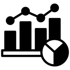 Wall Mural - Chart Icon