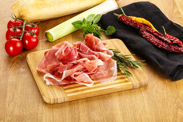 Sticker - Spanish cuisine pork meat Jamon