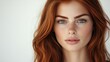 © BlackBird Studio - Intense Gaze of a Young Girl with Red Hair