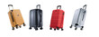 © THESUN - Collection of travel bags isolated on transparent background