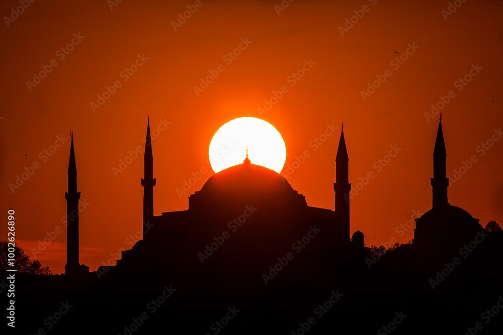 Hagia Sophia (Ayasofya Camii) Drone Photo, Sultanahmet Square Fatih ...