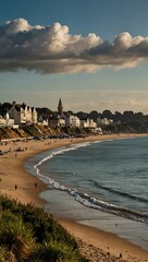 Wall Mural - Scenic view of Bournemouth.